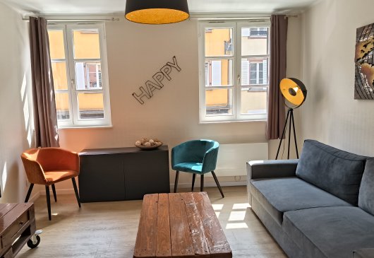 3P meublé 60m² - Hyper centre