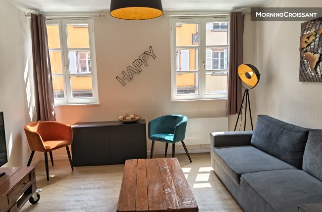 3P meublé 60m² - Hyper centre