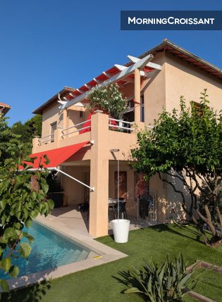 Havre de paix dans Nice, terrasse,