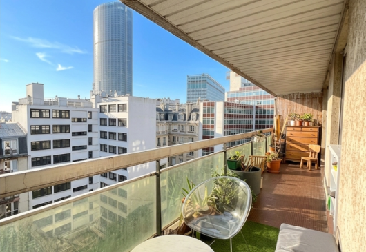 Centre paris avec terrasse