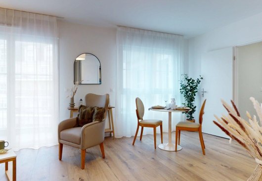 Studio neuf avec services