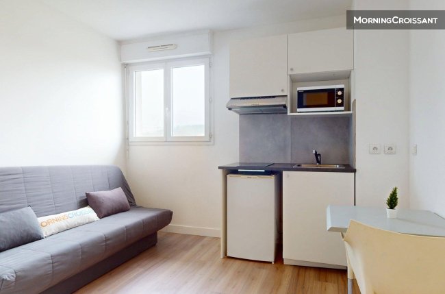 Studio meublé en résidence