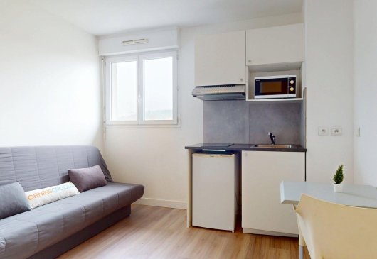 Studio meublé en résidence