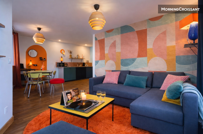 Vinyle Club • Appartement rétro 70’