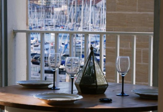 70m2  Vue Vieux Port Terrasse Clim