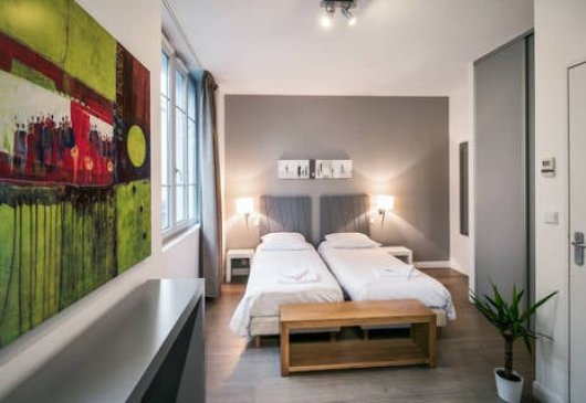 Studio tout équipé lits simples