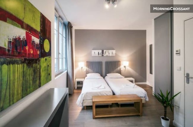 Studio meublé lits simples
