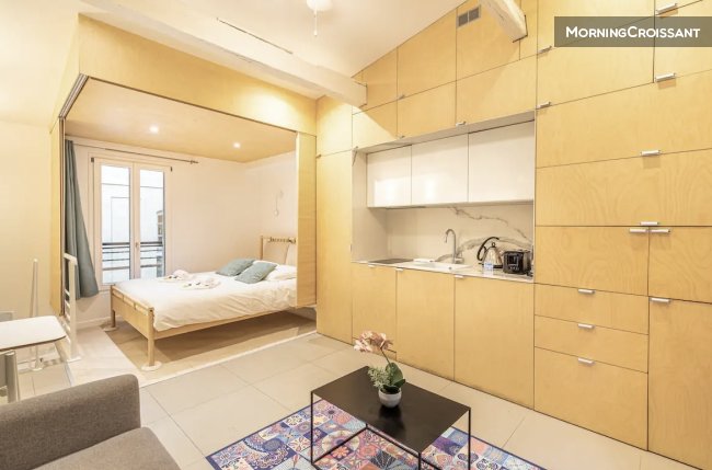 Studio duplex optimisé à Charonne