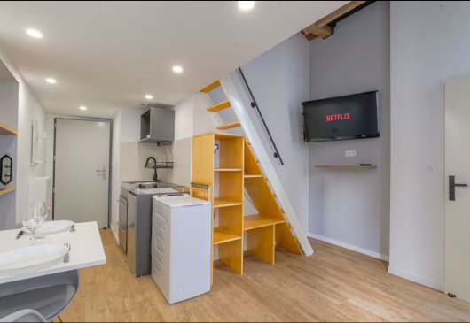 Studio Cosy Mezzanin- Métro B