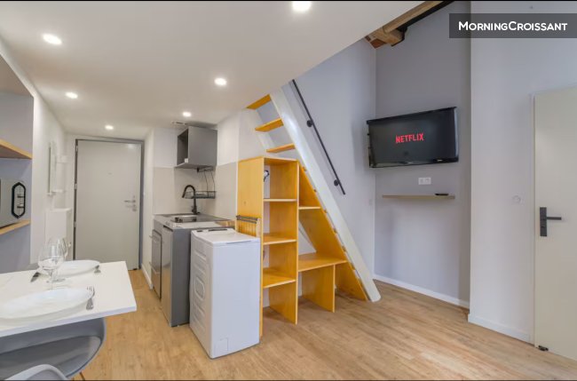 Studio Cosy Mezzanin- Métro B