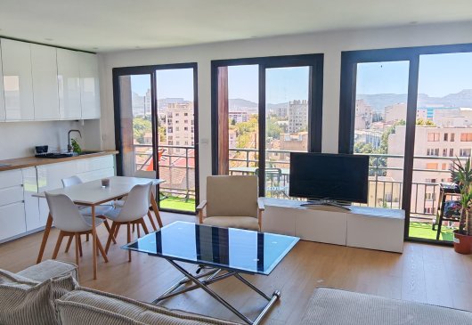 Appartement meublé 47 m² + balcon