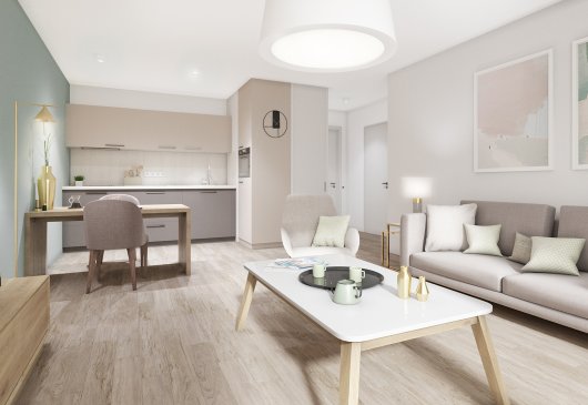 Appartement T2 meublé tout équipé