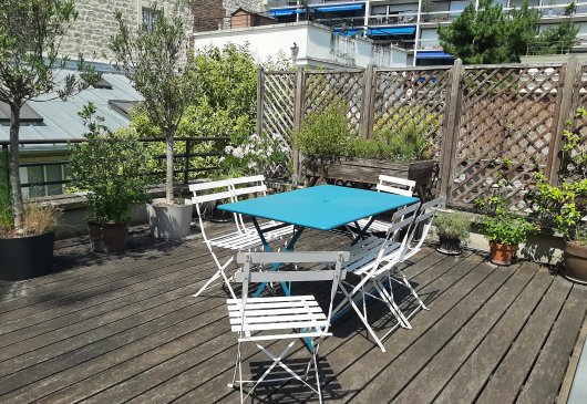 Paris 14e Denfert- Loft 3P terrasse