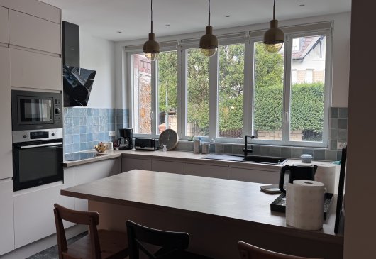 Turquoise Loft – Maison avec jardin