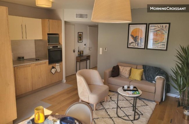 Studio meublé en résidence