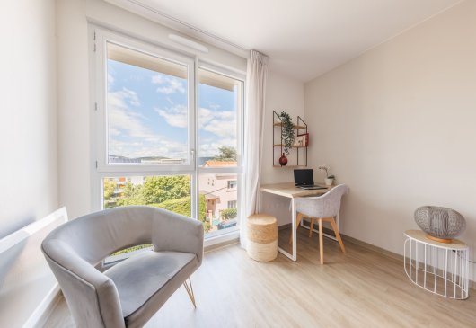 Grand studio en résidence