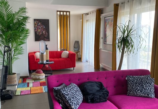 Maison meublée avec grand jardin
