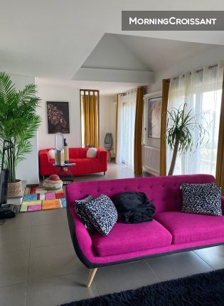 Maison meublée avec grand jardin