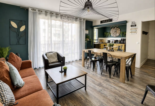 Très grand appartement - 15mn Paris