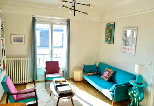 Loft Design au 7éme, vue Tour Eifel