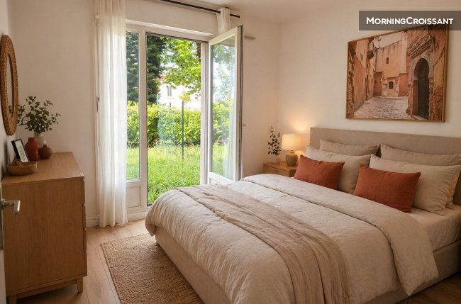 T3 tout confort avec jardin privati