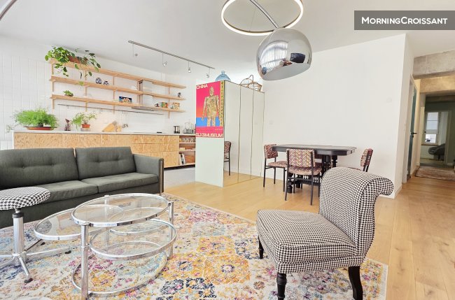 Appartement, 2 chambres sur cour