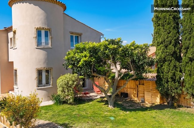 Maison meublée avec jardin clos