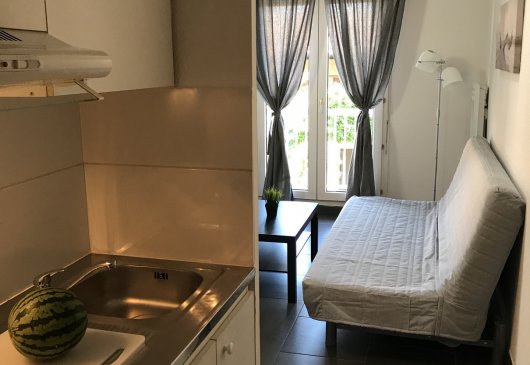 Studio équipé en duplex 42m2
