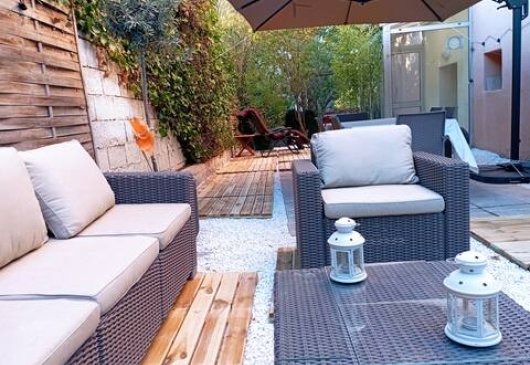 Appartement avec jardin