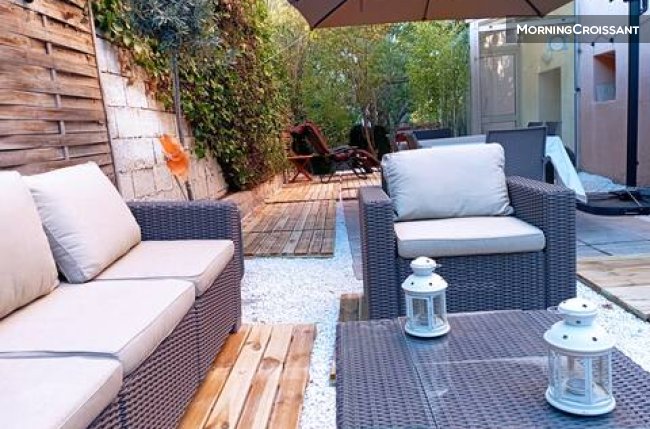 Appartement avec jardin