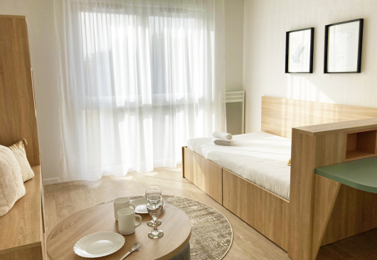 Studio meublé en résidence - 23m²