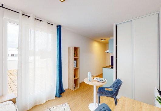 Charmant studio meublé de 21m²