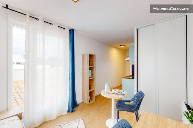 Charmant studio meublé de 21m²