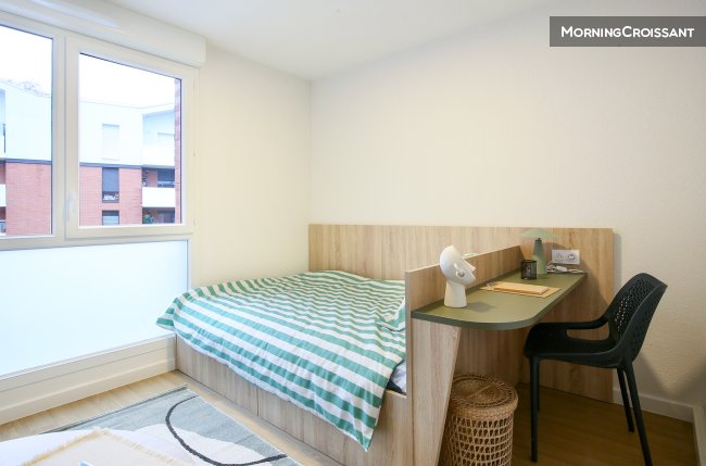 Studio meublé en résidence de 17m²